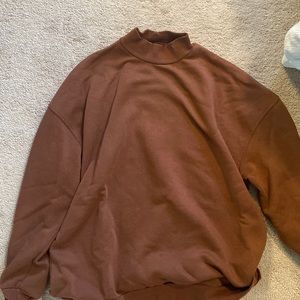 ASOS mock neck crew neck